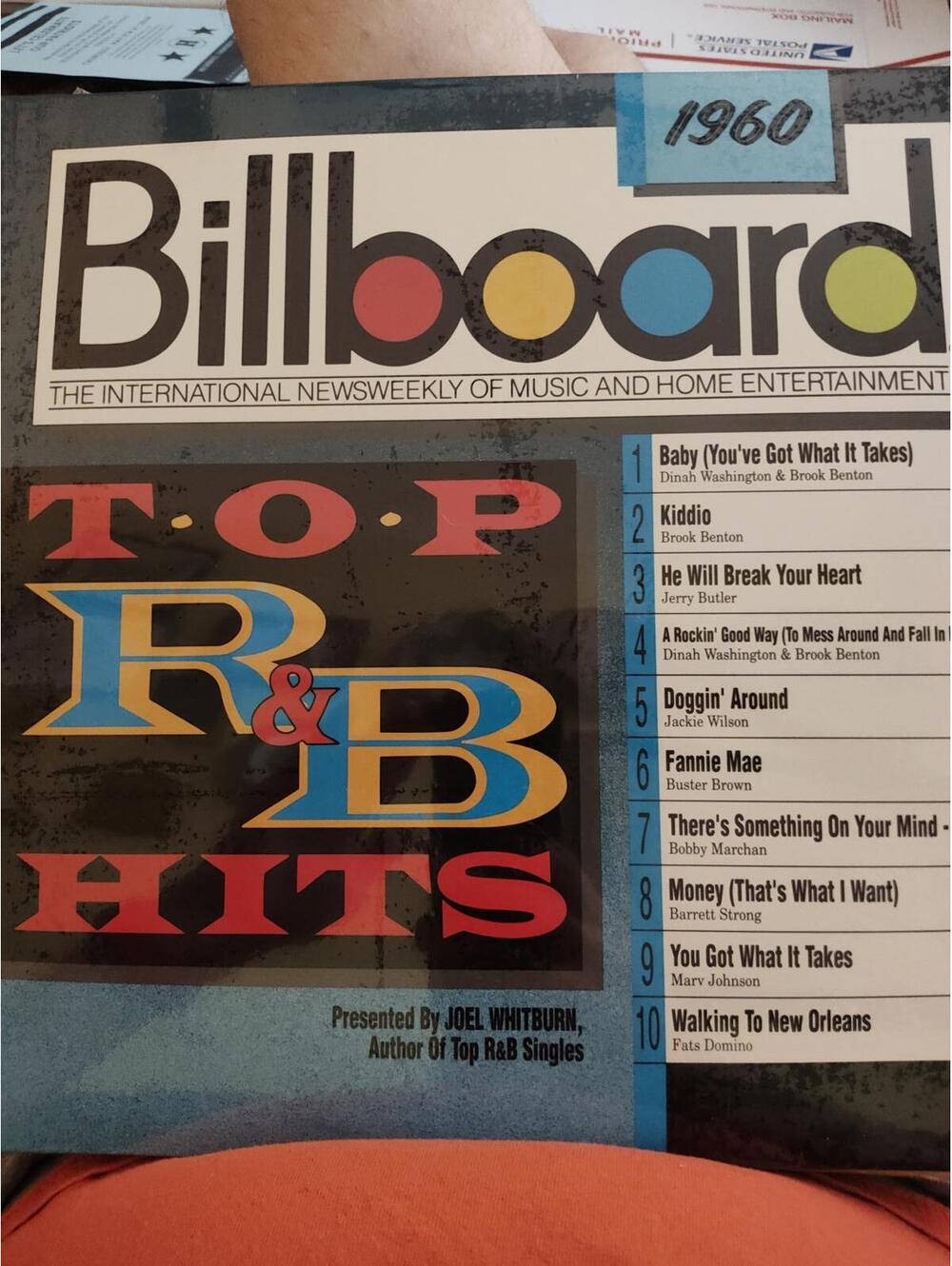 Vinyl LP unopened Billboard Top R&B hits 1960 M/M